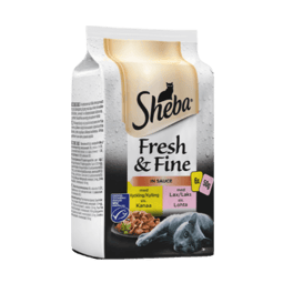 Sheba® Fresh & Fine Mixed med kylling & laks image