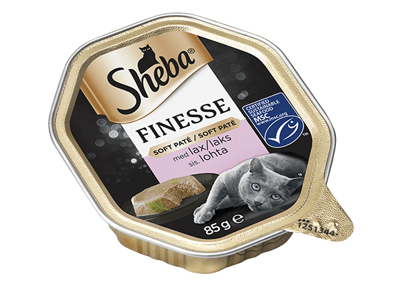 Sheba® Finesse Mousse Salmon MSC 85g image